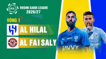Al Hilal vs. Al Faisaly Vòng 1 Roshn Saudi League 2026/27