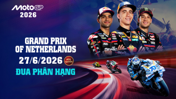 MotoGP 2026: Grand Prix of Netherlands_chặng 10  Đua phân hạng