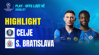 Celje (SVN) vs S. Bratislava (SVK) Play-offs lượt về UEFA Champions League 2026/27