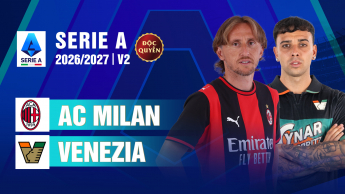 AC Milan vs Venezia Vòng 2 Serie A 2026/27