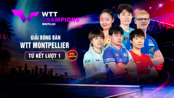 Giải bóng bàn WTT Montpellier 2026 Tứ kết