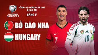 Bồ Đào Nha - Hungary Vòng loại FIFA World Cup 2026 Châu Âu_bảng F