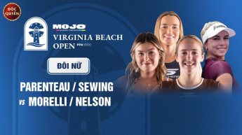 Parenteau / Sewing vs Morelli / Nelson - PPA Virginia Beach Open - Vòng 16