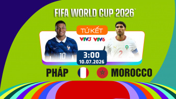 Pháp vs Morocco Tứ kết FIFA World Cup 2026