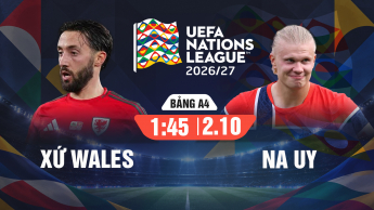 Xứ Wales vs Na Uy UEFA Nations League 2026/27