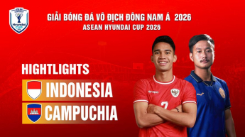 Indonesia vs Campuchia  Bảng A ASEAN HYUNDAI CUP 2026