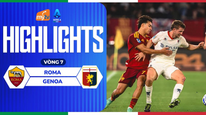 Roma – Genoa Vòng 7 Serie A 2026/27