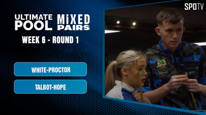 White-Proctor vs Talbot-Hope - Pool Ultimate Mixed Cup 2024 Tuần 6