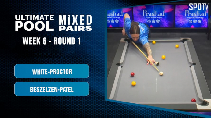White-Proctor vs Beszelzen-Patel - Pool Ultimate Mixed Cup 2024 Tuần 6