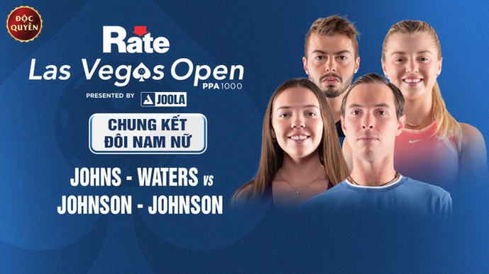 Waters / Johns vs Johnson / Johnson -  PPA Chicago Cup Life Time North Shore - Chung kết Đôi nam nữ