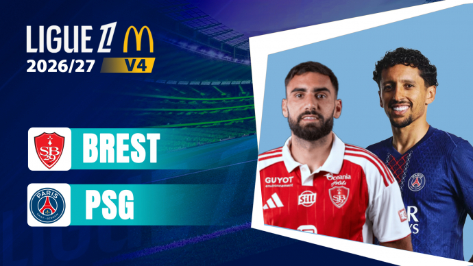 Brest vs PSG Vòng 4 Ligue 1 2026/27