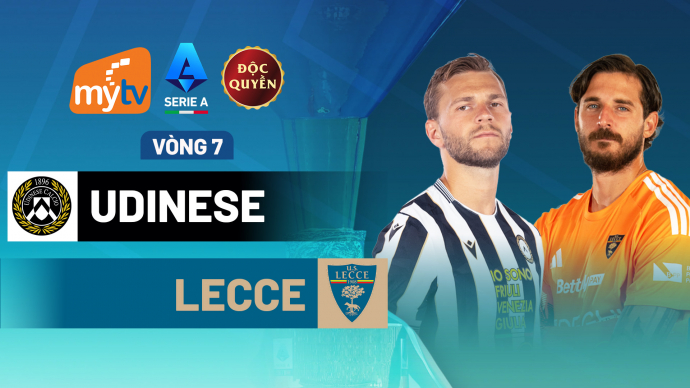 Udinese – Lecce Vòng 7 Serie A 2026/27