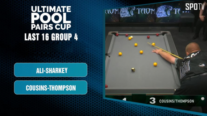 Ali-Sharkey vs Cousins-Thompson - Last 16 Group 4 Ultimate Pool Pairs Cup 2024