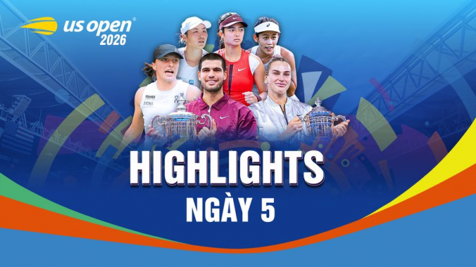 US Open Tennis Championships 2026 Highlights Ngày 5