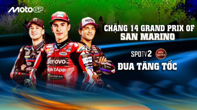 MotoGP 2026 chặng 14 Grand Prix of San Marino Đua tăng tốc