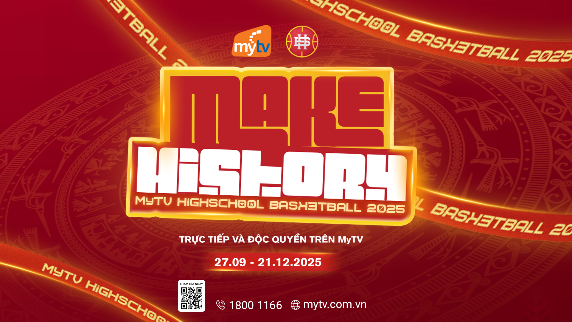 MyTV HSB 2025 – Mùa giải bùng nổ với 46 đội bóng rổ, tổ chức đồng thời tại Hà Nội và TP.HCM